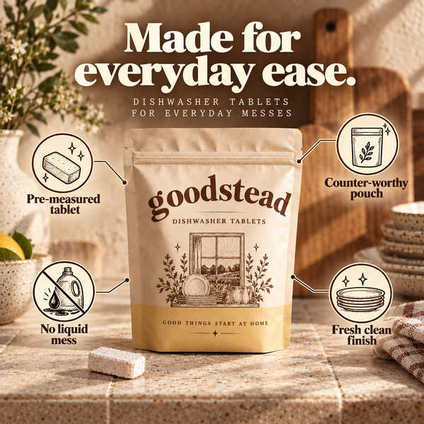 Goodstead™️ Non Toxic Dishwasher Tablets