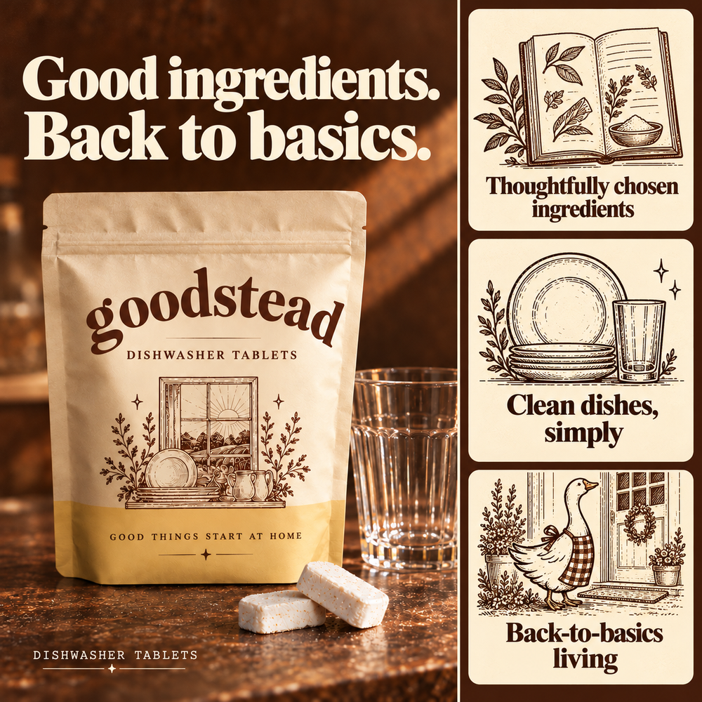 Goodstead™️ Non Toxic Dishwasher Tablets