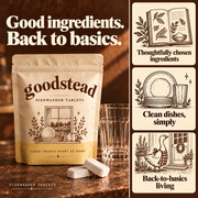 Goodstead™️ Non Toxic Dishwasher Tablets