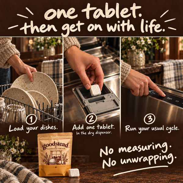 Goodstead™️ Non Toxic Dishwasher Tablets